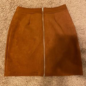 Windsor Zip-Front mini Skirt, Women's Small